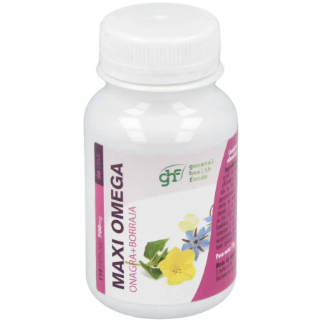 Comprar GHF Maxi Omega Onagra y Borraja, 110 perlas de 500 mg.