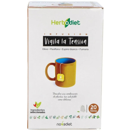 Comprar Novadiet Herbodiet Vigila Tensión, 20 filtros