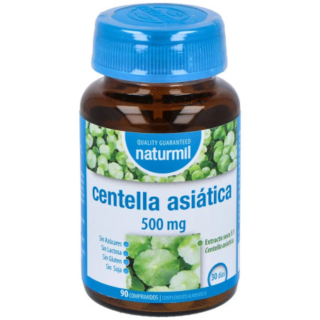 Comprar Naturmil Centella Asiática, 90 comprimidos de 500 mg.
