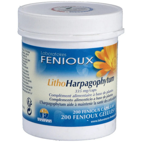 Comprar Fenioux Litho Harpagophyto, 200 cápsulas.
