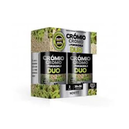 Comprar Novity Cromio + Forskohlli Duo, 30+30 Comprimidos.