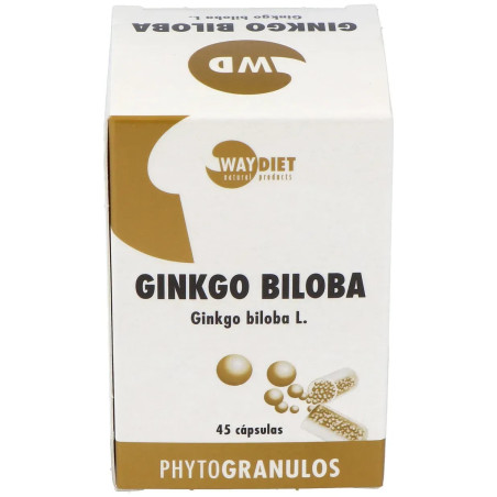 Comprar Waydiet Ginkgo Biloba, 45 cápsulas_phytogranulos.