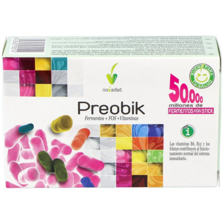 Comprar Novadiet Preobik 10 sticks, 10 unidades.
