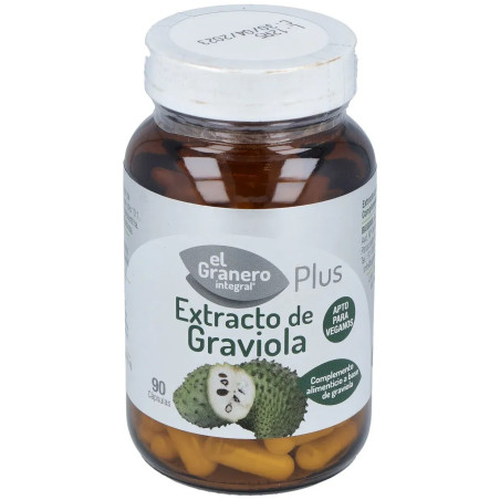 Comprar El Granero Extracto de Graviola, 90 cápsulas.