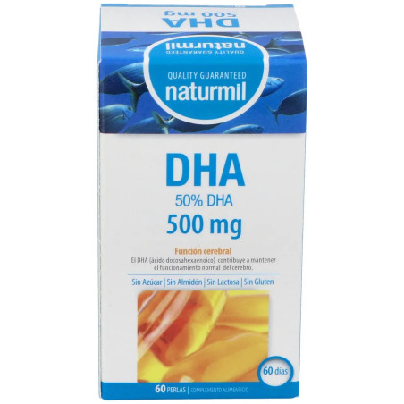 Comprar Naturmil Dha 500 mg, 60 Perlas