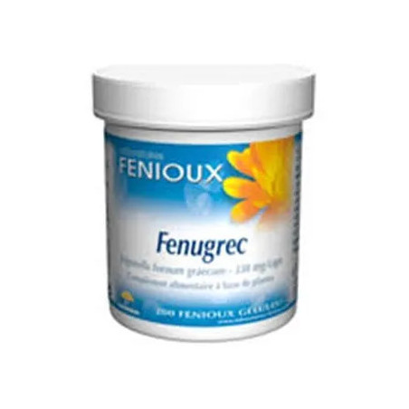 Comprar Fenioux Fenogreco, 200 cápsulas de 330 mg.