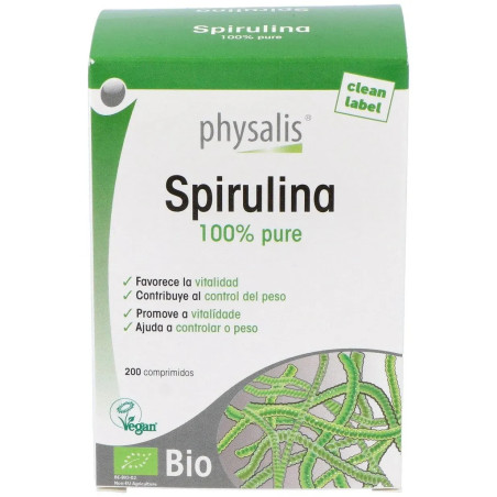 Comprar Physalis Spirulina, 200 Comprimidos