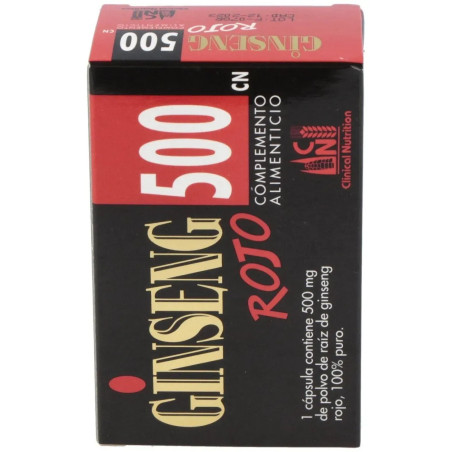 Comprar Clinical Nutrition Ginseng Rojo, 50 cápsulas de 500 mg.