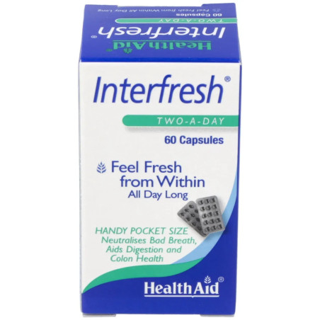 Comprar Health Aid Interfresh, 60 cápsulas