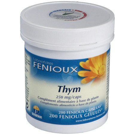 Comprar Fenioux Thym (Tomillo), 200 cápsulas