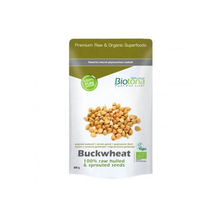 Comprar Biotona Semilla de Trigo Sarraceno Germinado, 300 gr, Bio
