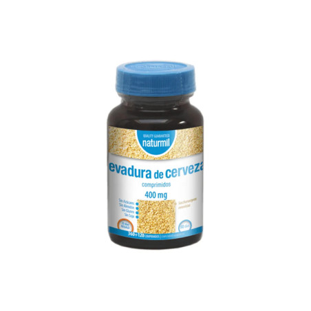 Comprar Naturmil Levadura de Cerveza, 360 comprimidos de 400 mg + 120 comprimidos.