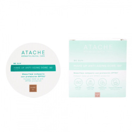 Comprar Atache Be Sun Anti-Aging Compacto Dorado SPF50, 12 g