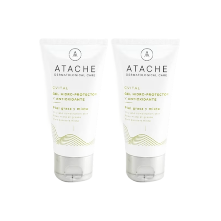 Comprar Atache CVital Gel Hidro-Protector y Antioxidante Piel Grasa Duplo, 2x50 ml