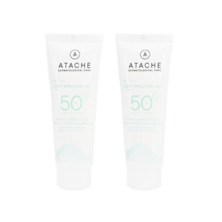 Comprar Atache Be Sun Light Emulsión SPF50+ Facial Duplo, 2x75 ml