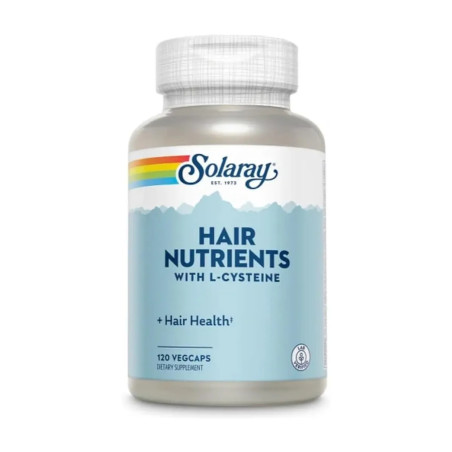 Comprar Solaray Hair Nutrients, 120 cápsulas veganas